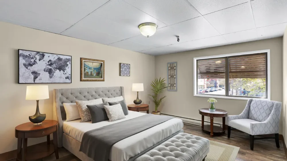 A beautiful bedroom